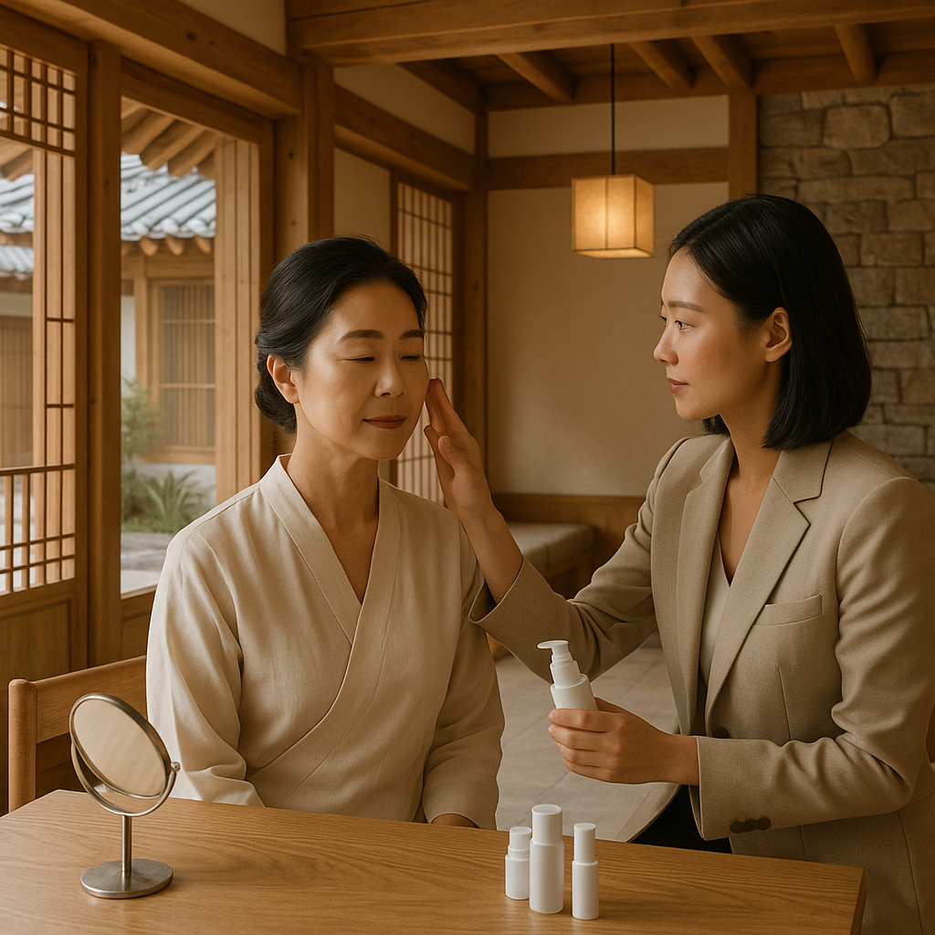 궁서채와 신애라의 이색 콜라보 – 전통미와 현대 라이프 스타일의 만남